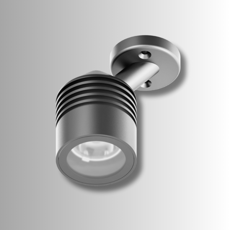 APLIQUE DE PISO PUCK-BH 10W 11° GRIS