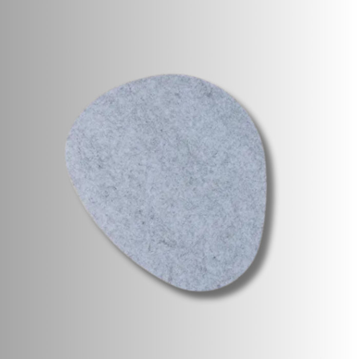 PLAFON ECLIPSE STONE FIELTRO DE COLOR GRIS GRANDE