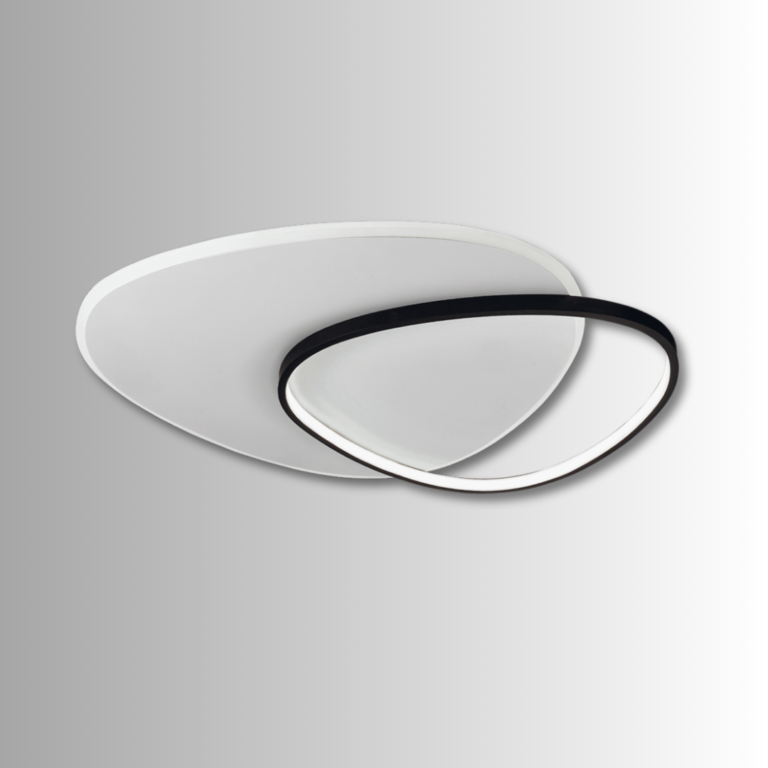 PLAFON MONTANA COLOR NEGRO 48W LED