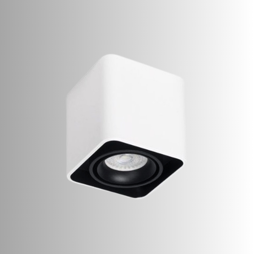 Colgante VK-ROND PLAFON 1L TORONTO PAR16 CARDANICO BLANCO - Imagen 1