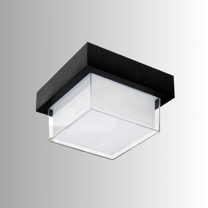 PLAFON LED LUMP NEGRO 15W - Imagen 1