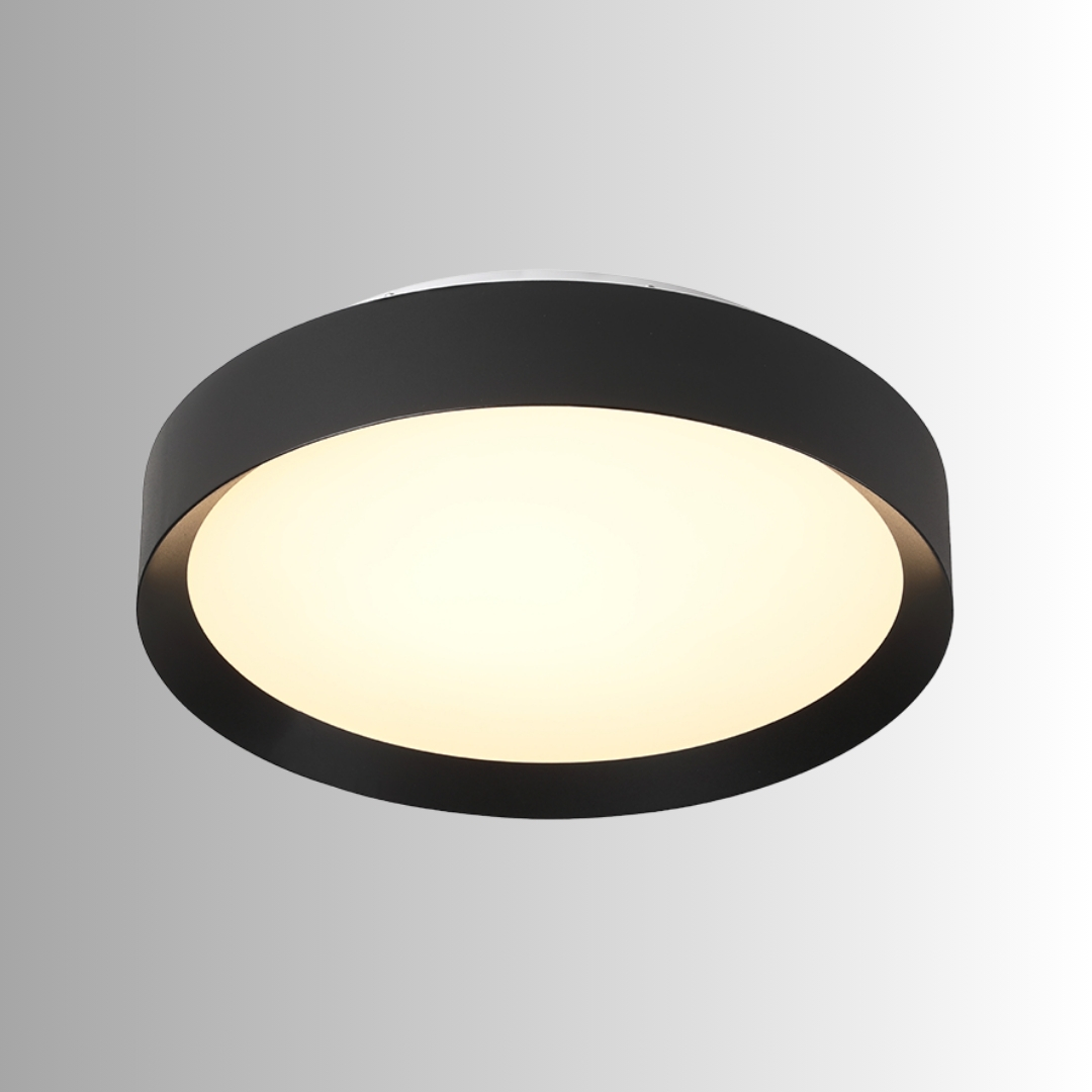 LAMPARA DE MESA MAJA M45 BLANCA (6) PLAFON BELONA 36W - NEGRO - Imagen 1