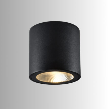 PLAFÓN VK-CINDER 10W NEGRO 27K