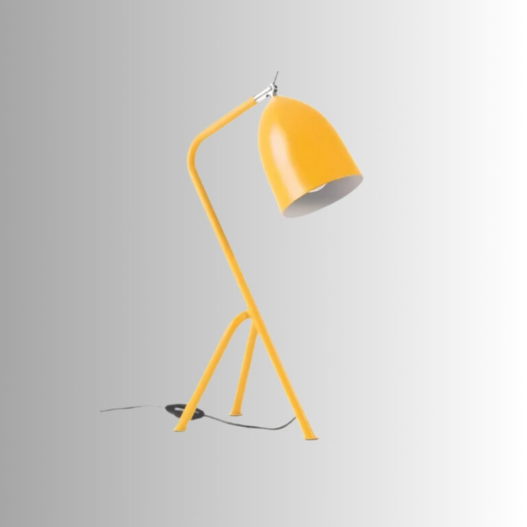 LAMPARA DE MESA OLIVIA AMARILLO E27