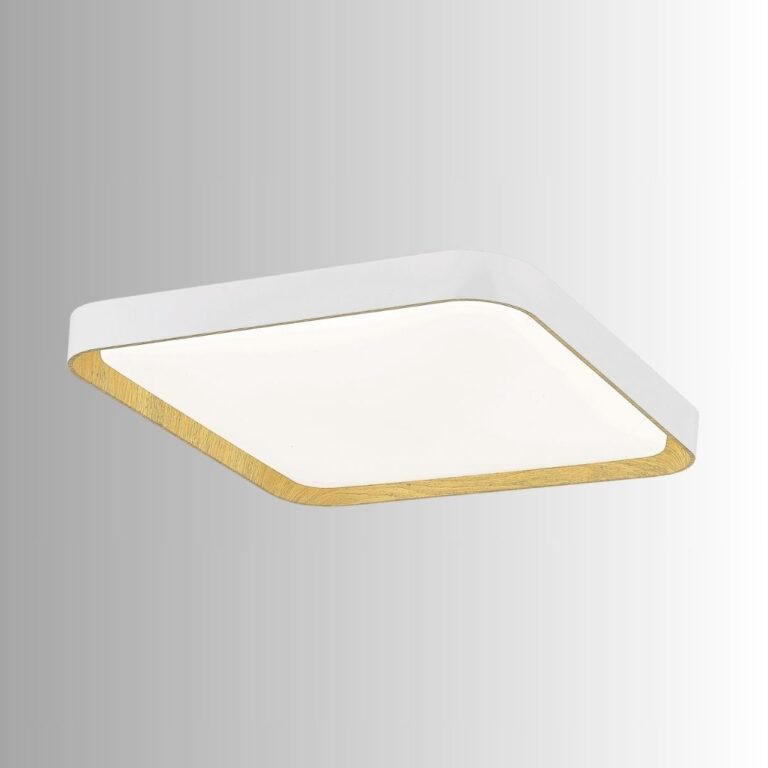 PLAFON GALACTIC 45W BLANCO Y MADERA