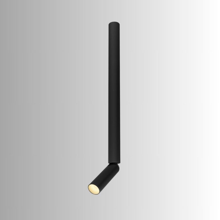 PLAFON SHIR II NEGRO MOVIL 5W 50CM