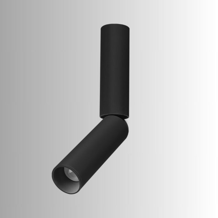 PLAFON SHIR NEGRO MOVIL 5W 20CM