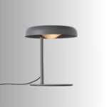 LAMPARA DE MESA GOTA MINI GRIS CLARO G9 6W
