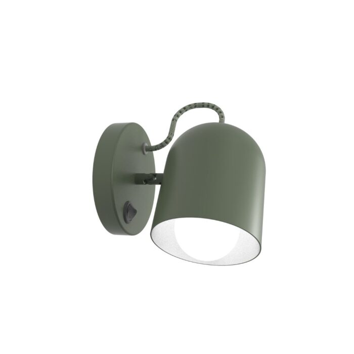 APLIQUE LAMPY VERDE 1L E27 - Imagen 1