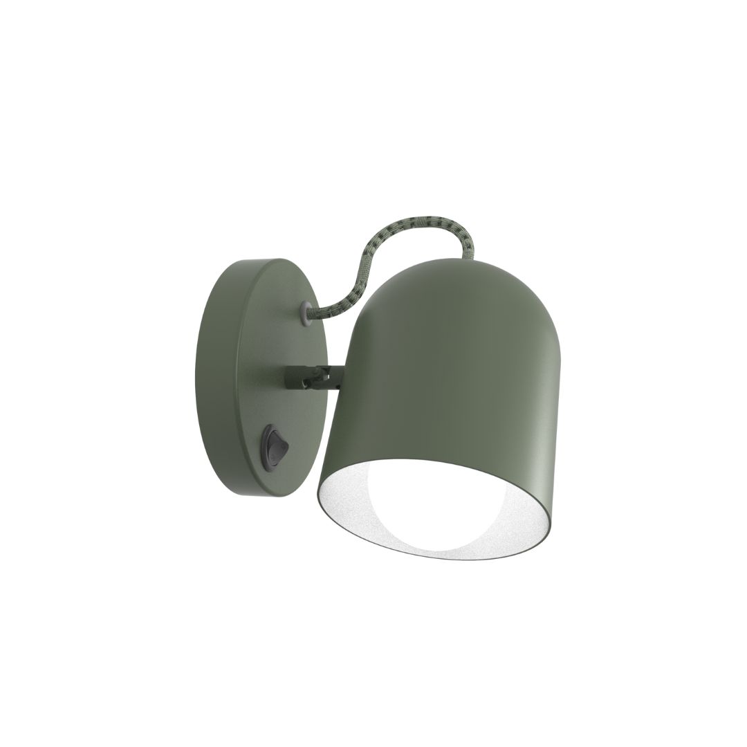 APLIQUE-LAMPY-A-VERDE-1L-E27.jpg APLIQUE LAMPY VERDE 1L E27 - Imagen 1