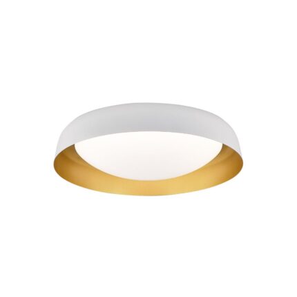PLAFON BELA 28W 520MM BLANCO DORADO