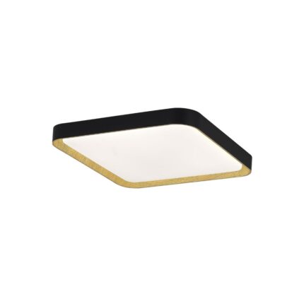 PLAFON LED GALACTIC 45W 50CM NEGRO MADERA